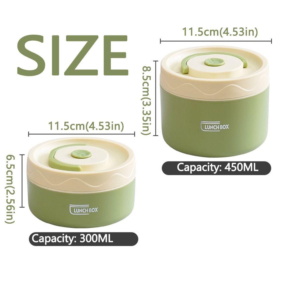 Practical Insulated Lunch Box Sealed Food Container Ceramic Liner Lunch Box Tableware