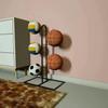 Space Saving Ball Storage Holder Durable Basketball Holder New Basket Placed Rack