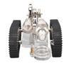 Stirling Engine Model Kit Novel Interesting Tank Car Shape Stirling Scientific Physical Model for Learning Props Gifts