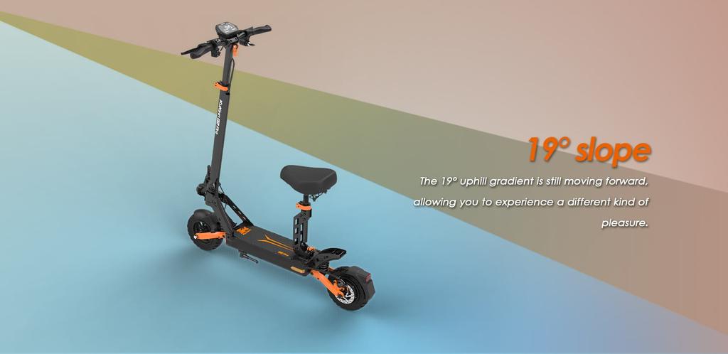 KuKirin G2 PRO 600W Electric Scooter, 48V 15.6Ah 58km Range, 45km/h, 9" Tubeless Tires, Foldable E-Scooter