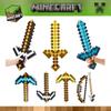 Minecraft 2-in-1 Transforming Sword and Pickaxe Toy - Hot Seller Gift