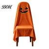 Easy Fit Ghost Chair Decor Halloween Cover, Cute Dining Reusable Seasonal Accents Decorative Slipcover for Holiday Party Home Furniture Protection