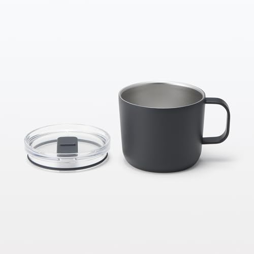 Muji Измерительная термокружка с крышкой Черная 250 мл