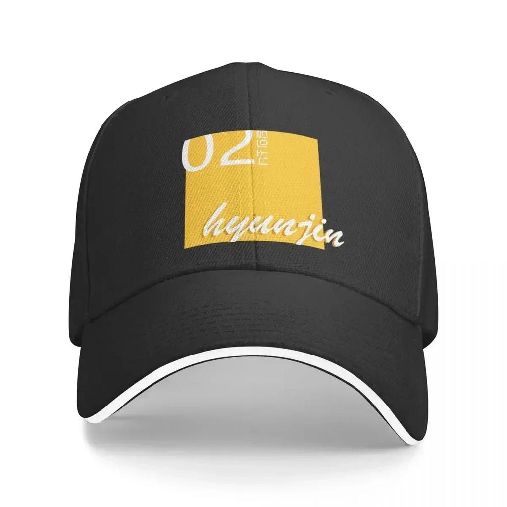 Loona Hyunjin 02 Logo Baseball Cap Sunhat Uv Protection Solar Hat Unique Hats Designer Unisex Womens
