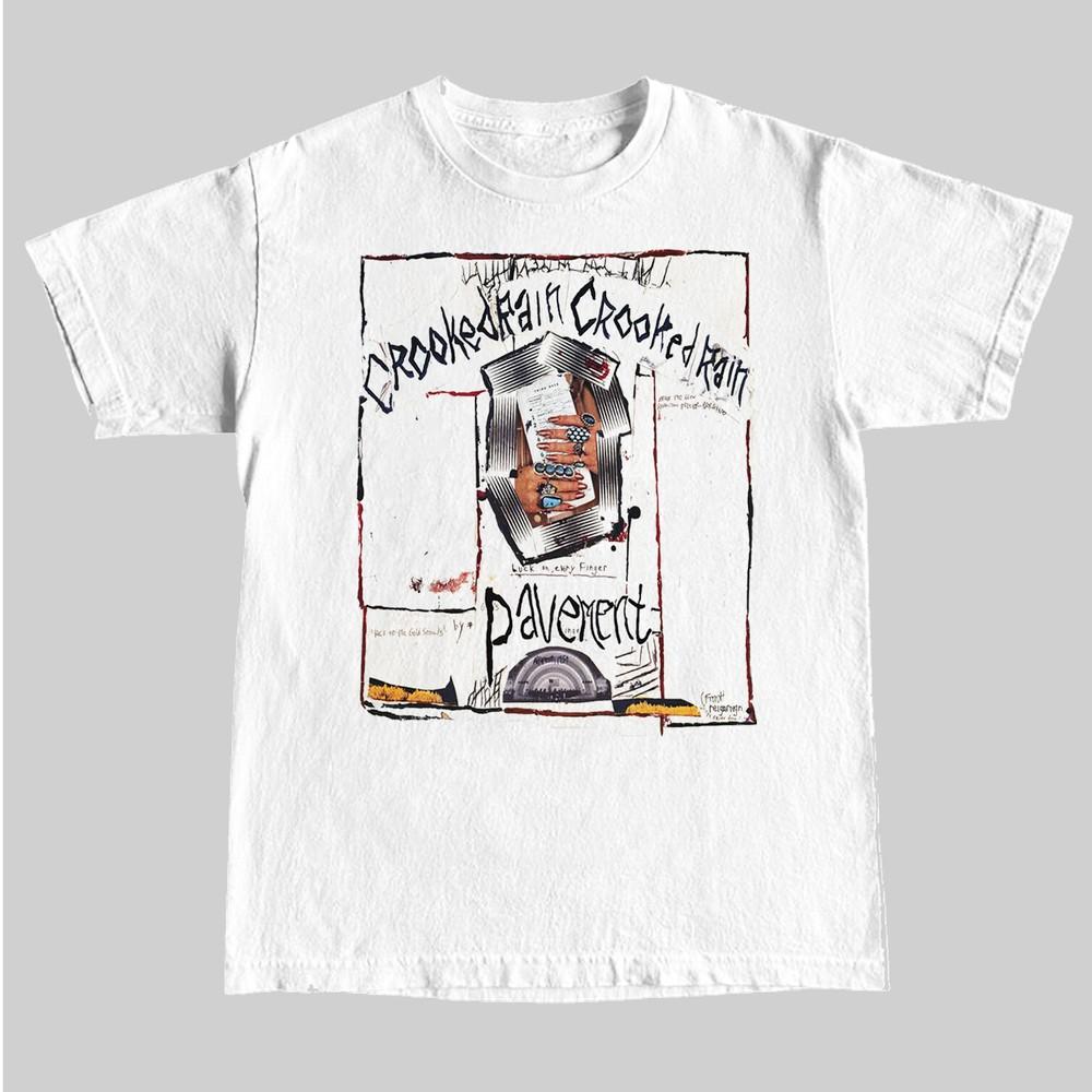 Pavement ‘Crooked Rain Crooked Rain’ TShirt. Unisex T-Shirt