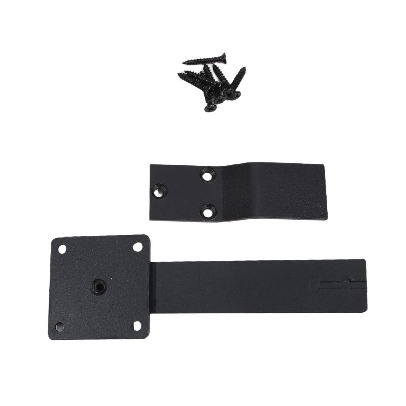 Замок для раздвижной двери без сверла, двойное назначение, противоугонная защелка, плоская дверная пряжка, черный защитный болт для домашнего офиса, шкафа, шкафа, простая установка