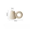 Creative Candle Cup Retro Home Decoration Ceramic Candle Holder Desktop Ornament