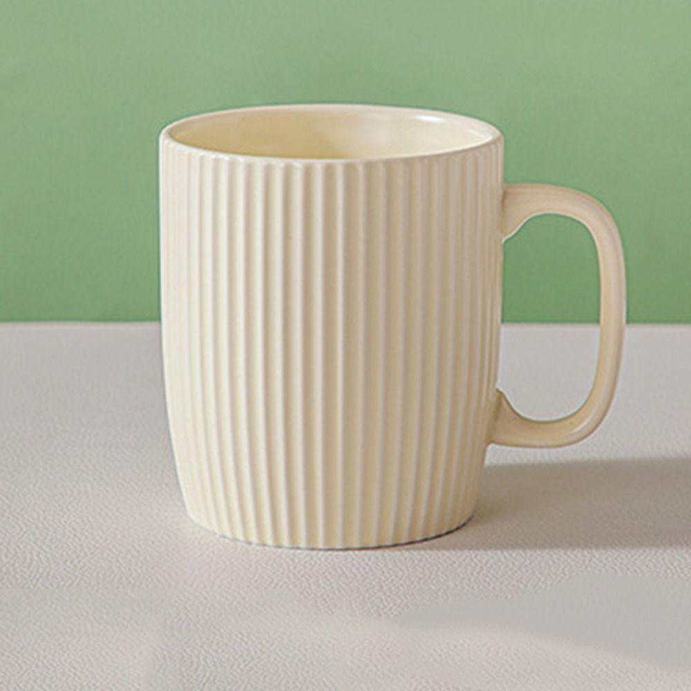 400ml Coffee Cup with Wood Lid Water Cups Ins Style Breakfast Cup Household