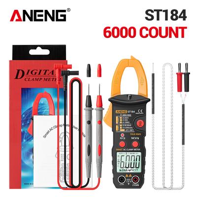 Цифровой мультиметр True RMS, клещи, детектор напряжения постоянного/переменного тока, амперметр переменного тока с омом