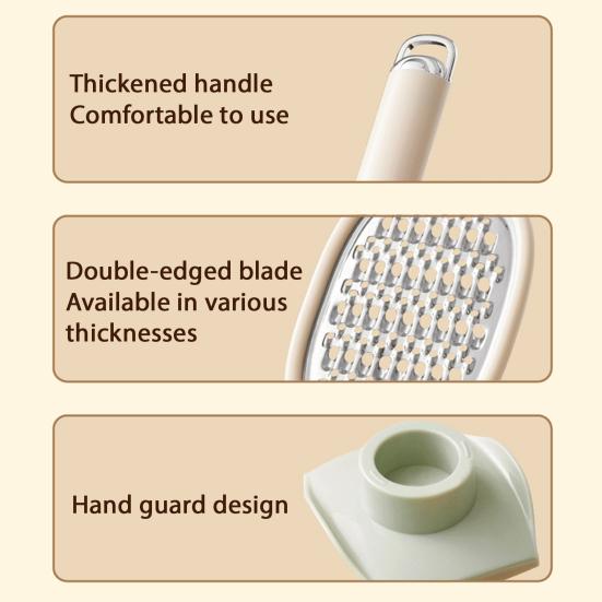 Нержавеющая сталь Картофелерезка с длинной ручкой Ручная Инструменты для крупной терки масла, сыра, огурца, моркови, овощей Кухонные гаджеты