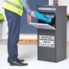Package Delivery Sign Magnetic Soft Adhesive, 10x7 Inch Please Leave Packages Here Sign for Delivery Drivers, Please Place Packages in Box Thank You,