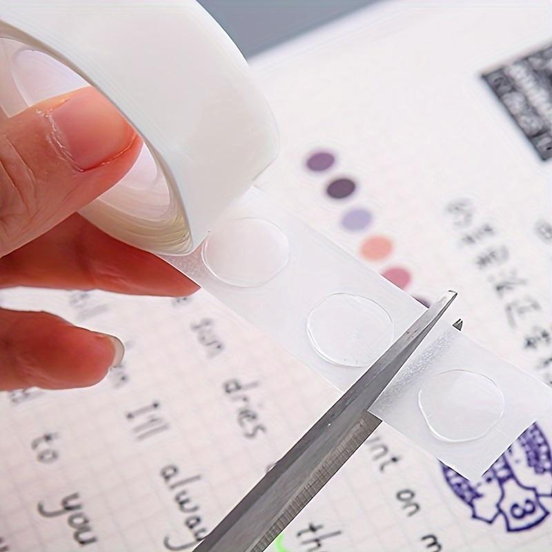 1PACK/100pcs Point Balloon Double-sided Tape for Weddings, Birthdays, Festivals and Party Decorations