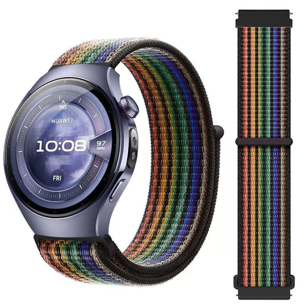 22 мм 20 мм Нейлоновый ремешок-петля Для Huawei Watch 5 46 мм Браслет Дышащий Correa для Huawei Watch GT5 Pro/GT5/GT4 3 GT2e 46 мм