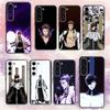 A-Аниме A-Айзен С-Соуске Чехол для телефона Samsung Galaxy A73,A72,A71,A70,A53,A52,A51,Другие Мягкий Черный Чехол