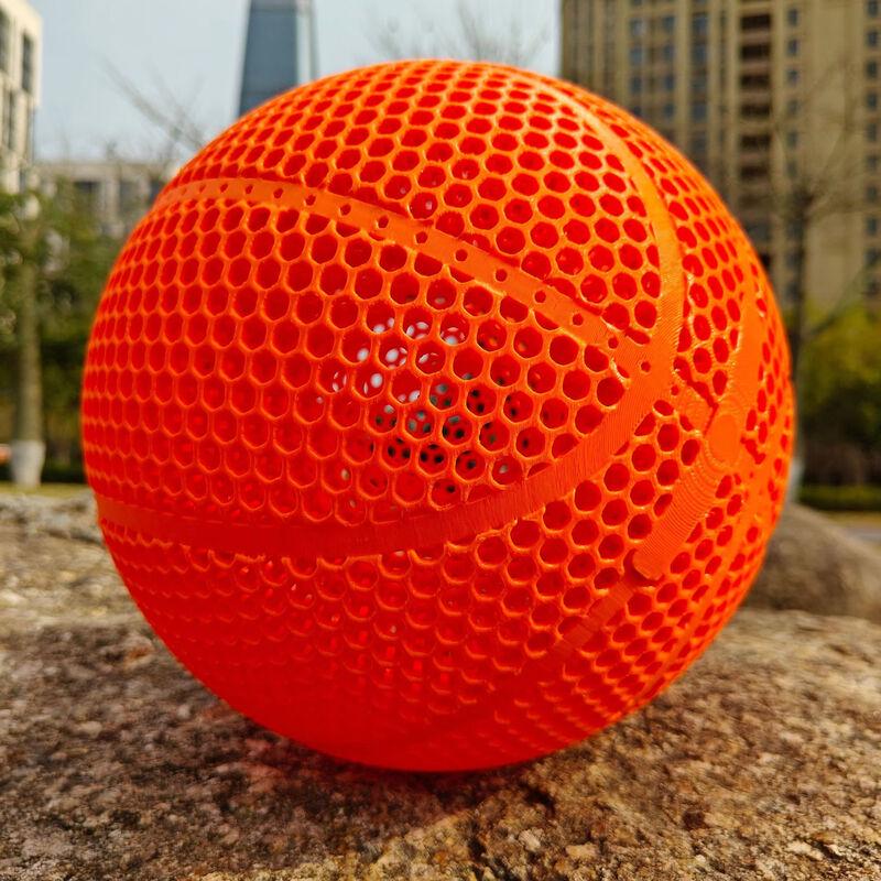Norman 3D Printed Airless Hollow Basketball
