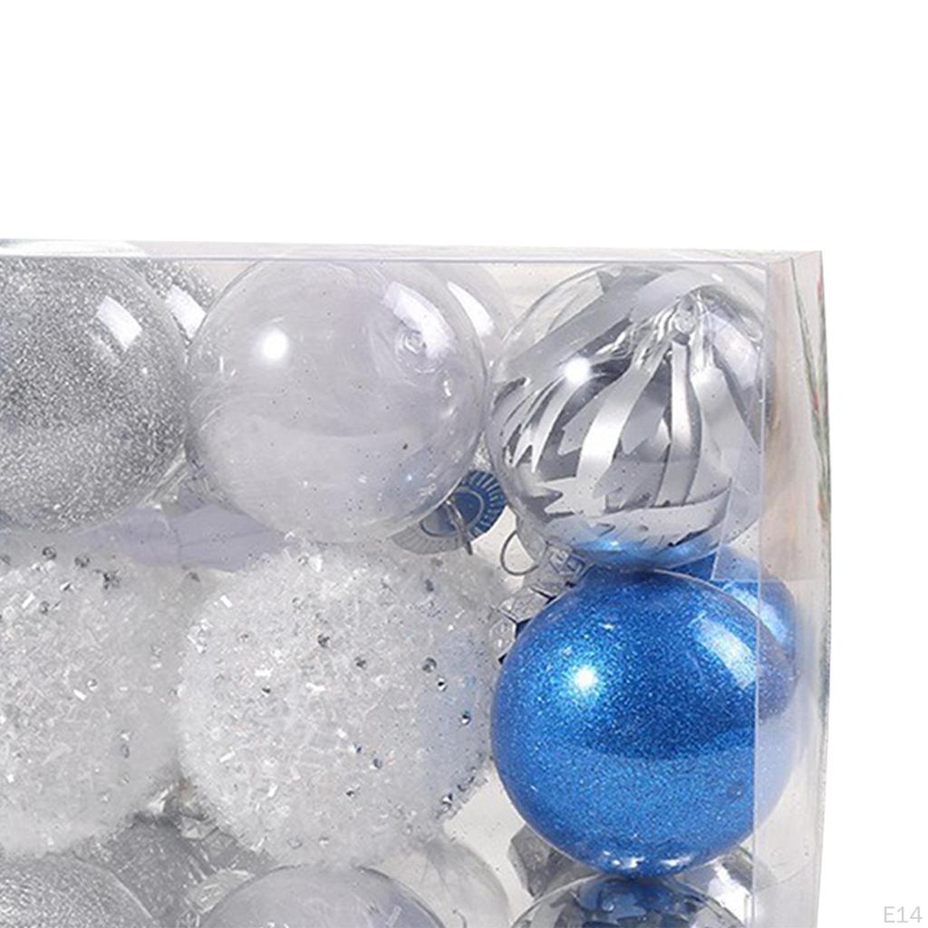 24 шт. Рождественские шары украшения поделки DIY подвесные шары безделушки