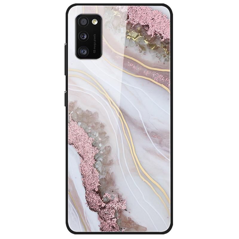 Закаленное Стекло Жесткий Чехол для Samsung Galaxy M31s M21s M31 M21 M51 Чехол для Телефона Защитный M 21s Fundas Модный M 31s