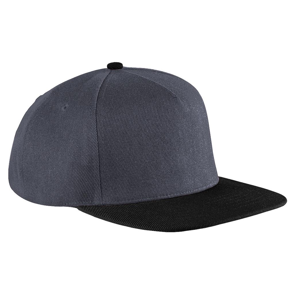 Beechfield Оригинальная кепка Snapback с плоским козырьком унисекс (2 шт. в упаковке)