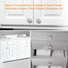 4-25Pc Stainless Steel Cabinet Handles American Style Kitchen Cupboard Door Pulls Drawer Knobs Fashion Furniture Handle Hardware