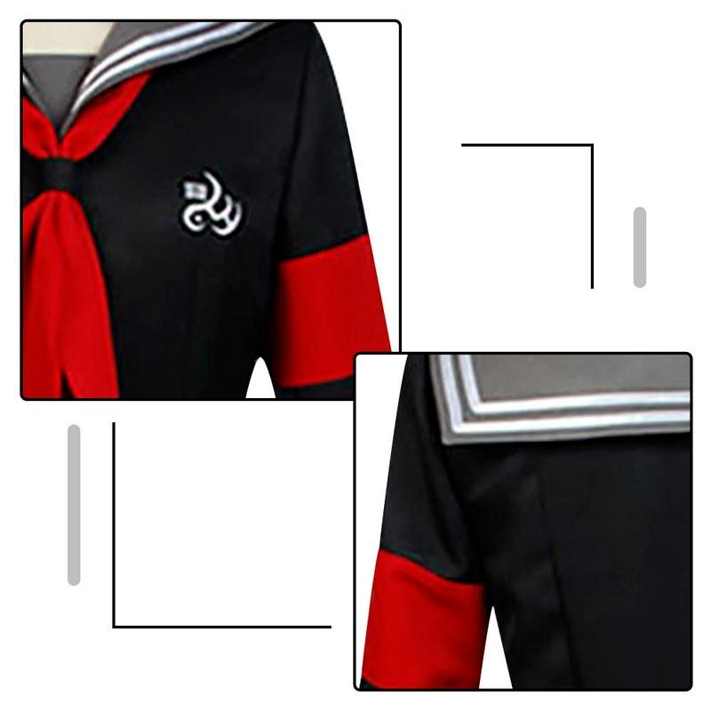 Danganronpa V3 костюмы для косплея Peko Pekoyama униформа куртка/юбка/галстук женский костюм аниме наборы для косплея