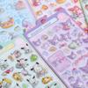 Милые объемные наклейки Hello Kitty Kawaii 3D Sanrio Наклейки Kuromi Cinnamoroll Melody Pochacco Мультяшные Детские Игрушки