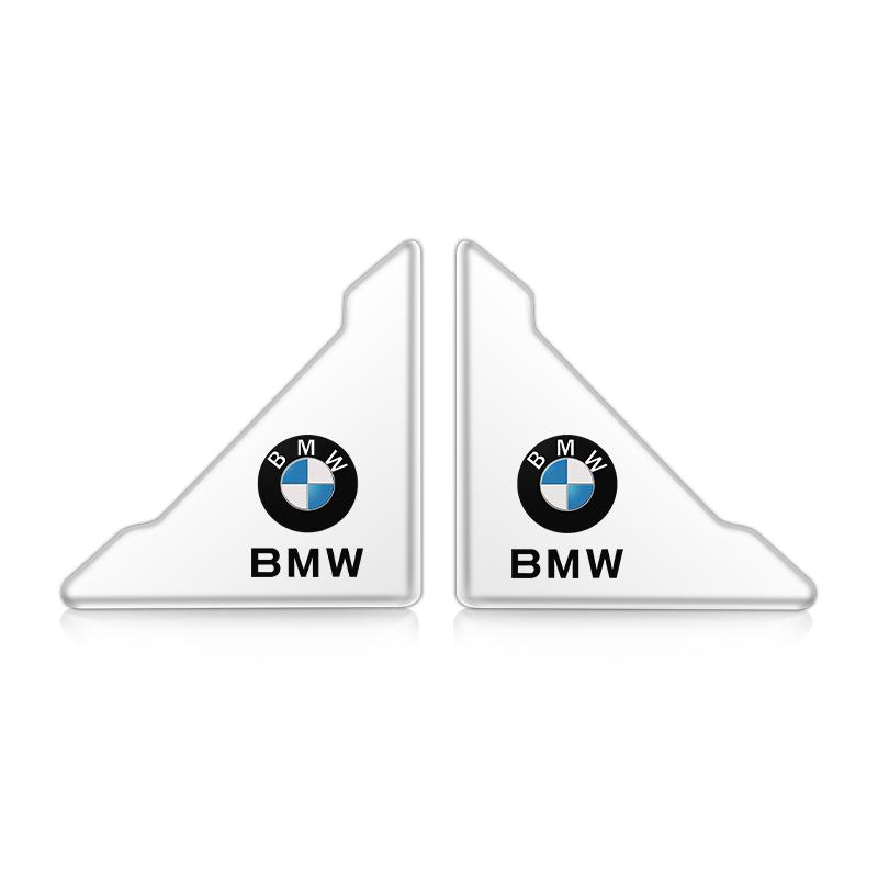 BAGD7 2026 Car Sticker Car Logo Door Corner Anti-collision Covers for BMW M Power Performance F10 F31 E36 E39 E87 E90 X3 X5