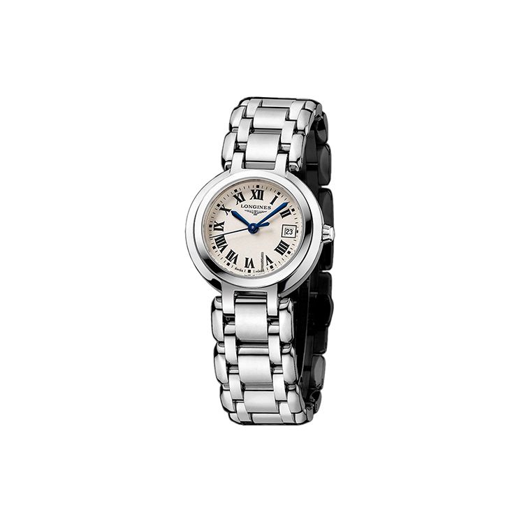 Longines Conquest Series Quartz Movement Date Display Watch Women watches Silver L8.122.4.71.6