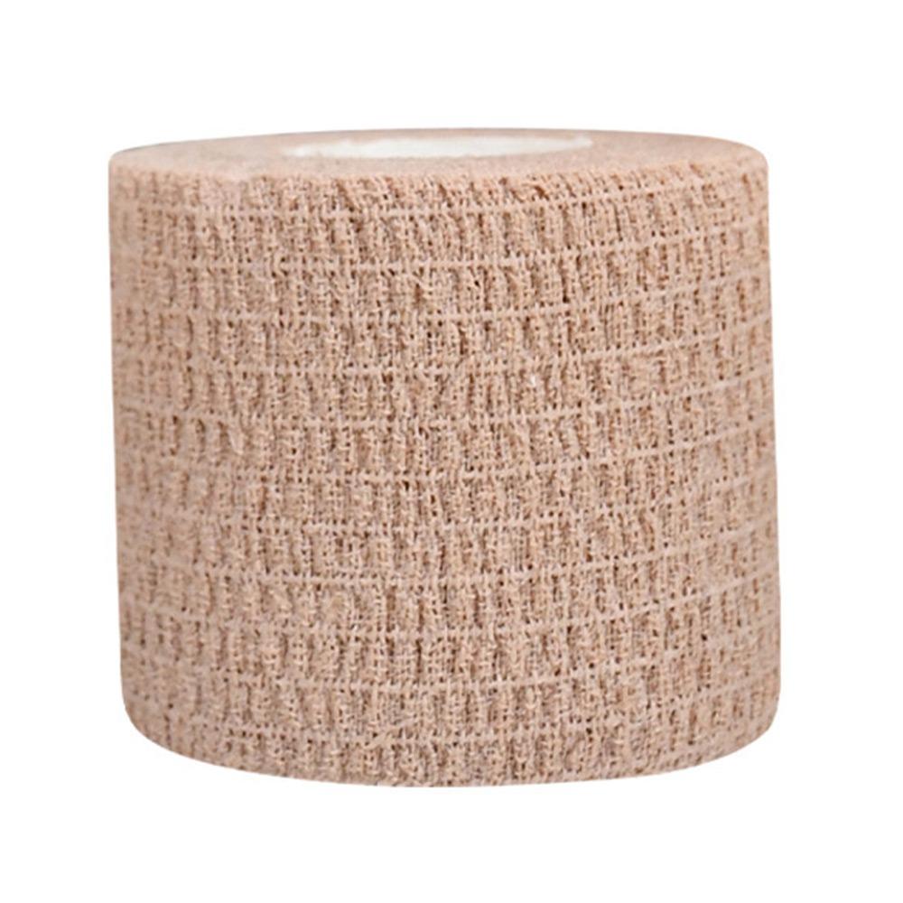 Новая одноразовая самоклеящаяся бинтовая лента Высокоэластичная гибкая кинезиотейп Самоклеящийся эластичный когезивный бинт Налокотник