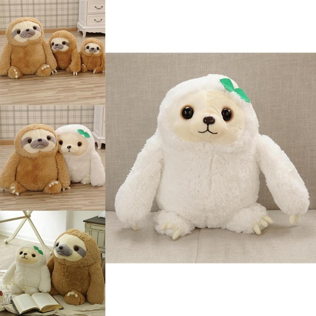 Delightful Plush Sloth Toy Cushion Made Of Soft Fabrics For All Ages Enjoyment