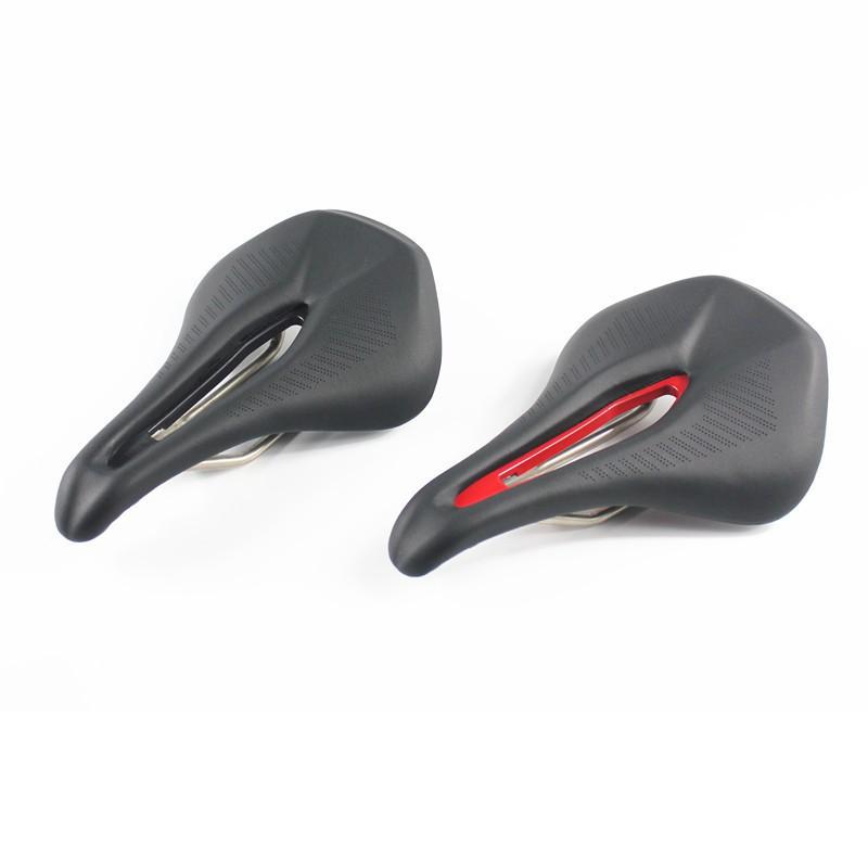 Triathlon Bike Saddle SD-576 With Memory Foam Nylon Fiber Cover Chromoly Steel Rails Road Cycling