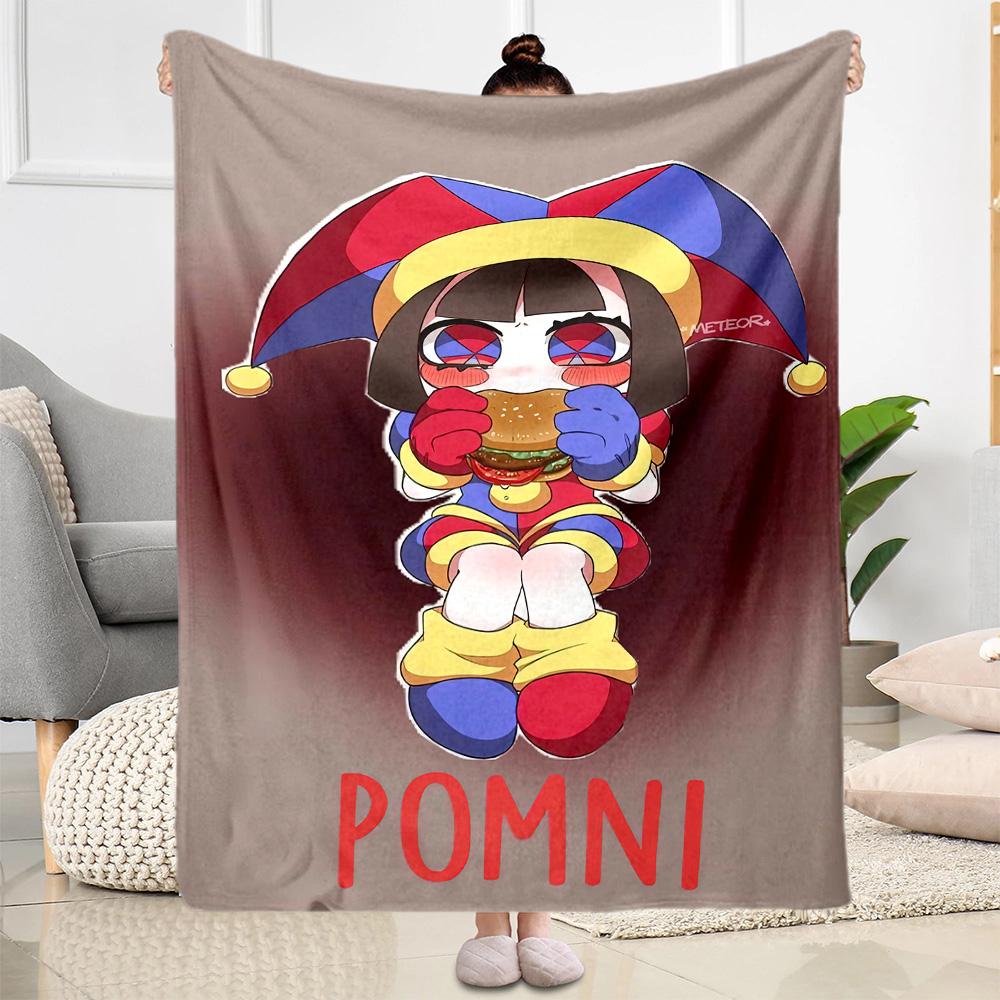 Digital Circus Blankets are suitable for living rooms,making them an ideal choice for outdoor travel and gifts.