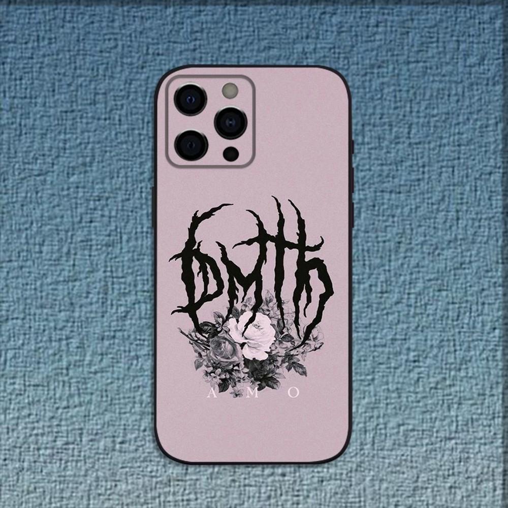 Чехол для телефона Bring Me The H-Horizons BMTH для iPhone 16,15,14,13,12,11,Pro,X,XS,Max,XR,Plus,Mini Мягкий Черный Чехол