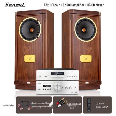 SANSUI F32 HIFI Ламповый усилитель и CD-плеер Система CN вилка (адаптер в комплекте) (Китайская версия)