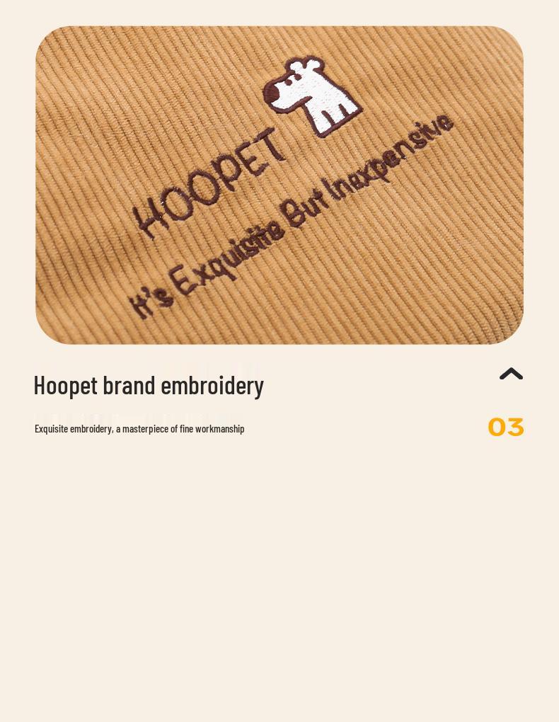 Вельветовый клетчатый жилет Hoopet для кошек и щенков - Теплая, безрукавная одежда для осени/зимы