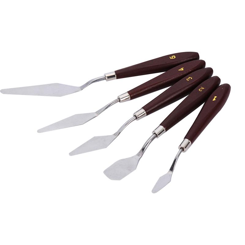 5 шт./компл. лопаточка из нержавеющей стали, кондитерские инструменты, миксер для крема для торта, скребок, лопата