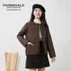 Женский легкий пуховик Mark Fairwhale с круглым вырезом