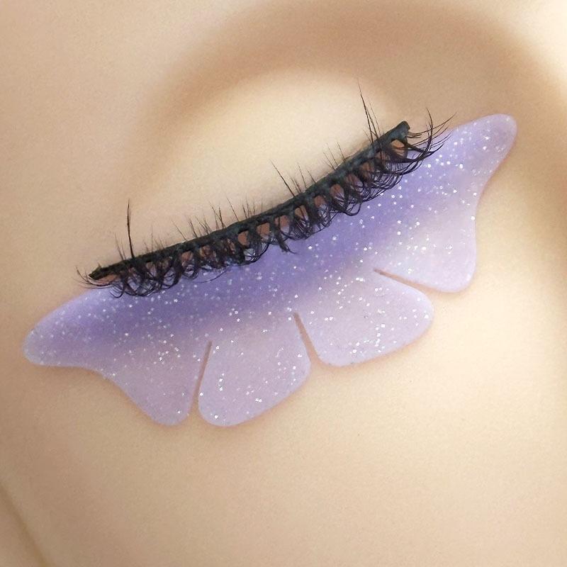 1Pairs Butterfly Shaped Eyelash Perming Pad Lash Extension Supplies Eyelash Extension Lash Lifting Silicone Perm Pad