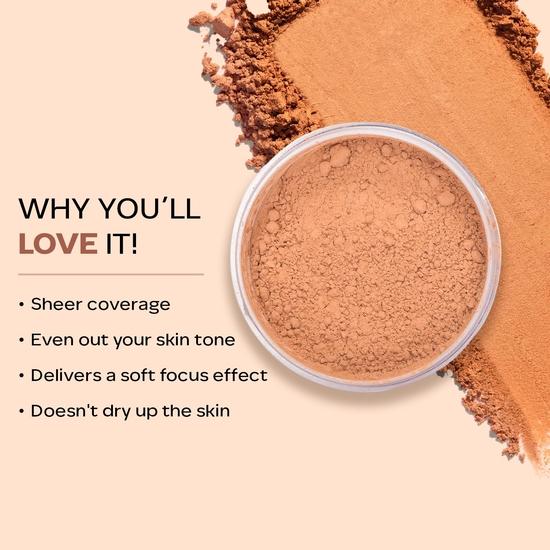FACESCANADA Фиксирующая и завершающая рассыпчатая пудра для всех типов кожи, 10 г | Легкое покрытие и естественный сияющий финиш | Не сушит кожу и имеет легкую текстуру (бежевый)