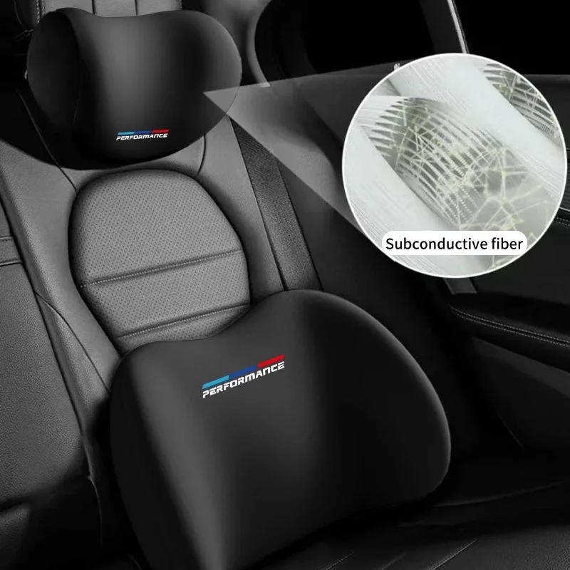 New Car Memory Foam Neck Cushion For BMW Motorsport 3 Series 5 Series X1 X3 X5 E46 E90 F20 E60 F10 F30 F32 F80 E87 G01 G05