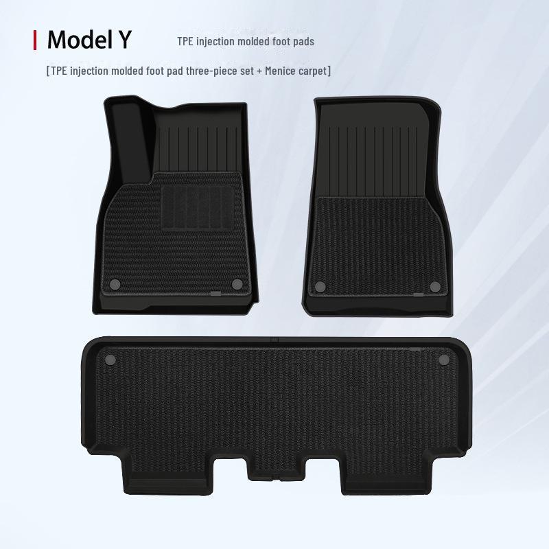 Оригинальный передний коврик багажника TPE для автомобилей Tesla Model Y/3