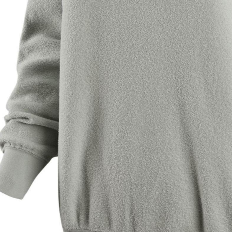 Nike Толстовки Женские Серые С Капюшоном Утепленные Обычные DV7100-014
