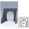 Greenmax N Gauge 2114 Single-Track Tunnel Portal (Unpainted Kit)