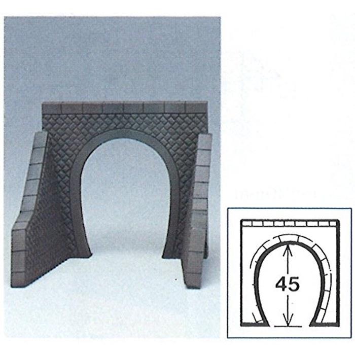 Greenmax N Gauge 2114 Single-Track Tunnel Portal (Unpainted Kit)