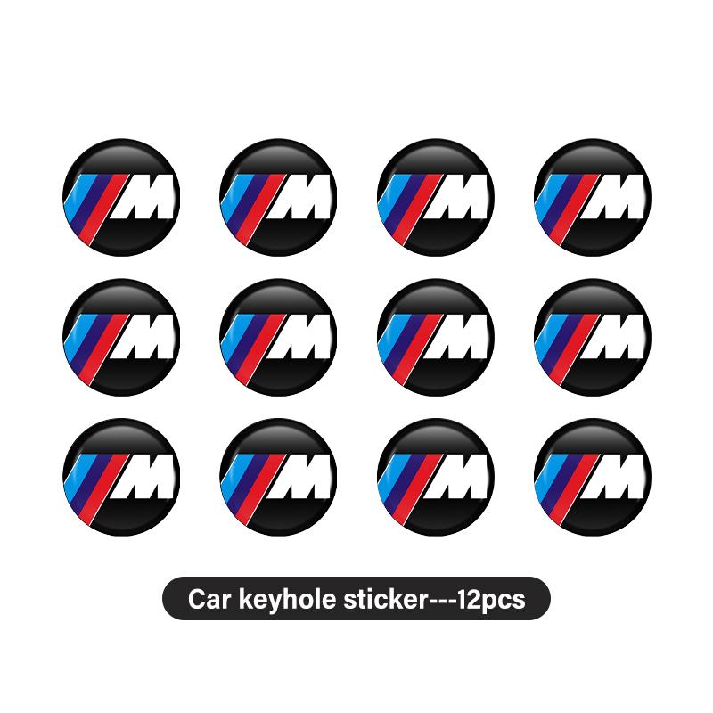 Для BMW Стайлинг автомобиля Замок Замочная скважина Наклейки против блокировки Украшение Аксессуар G30 G20 M3 M5 E91 E92 E93 E36 E70 X3 X4 X5 X1 E39