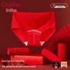 Odelife Women's 100% Cotton Antibacterial Red Underwear