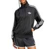 Adidas Womens Adicolor Classic Firebird Loose Track Top Black Women Streetwear JC8251
