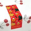 Wrapping Happy New Year Sealing Labels Merry Christmas Stickers Santa Claus Snowman Greeting Tags
