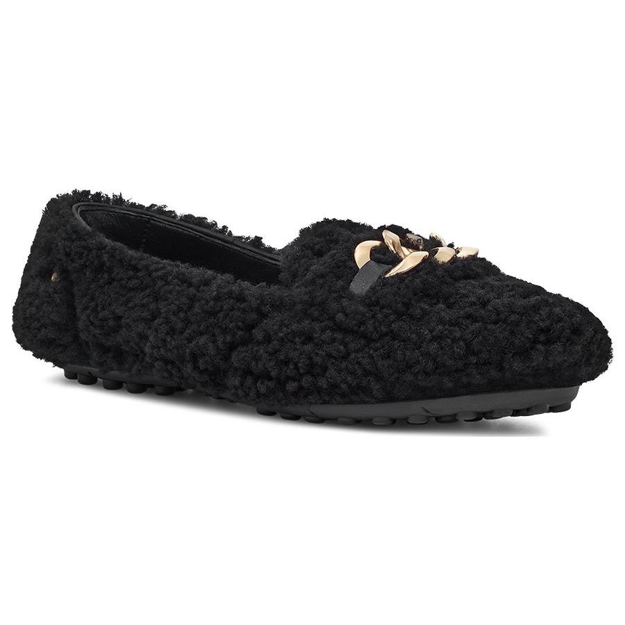 UGG Женские мокасины без шнуровки, удобные, черные 1153515-BLK