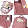 Black Women' City Backpack, Waterproof, 9.8 , For a 13" Laptop. Elegant And Practical. Chantaria Cb769Black