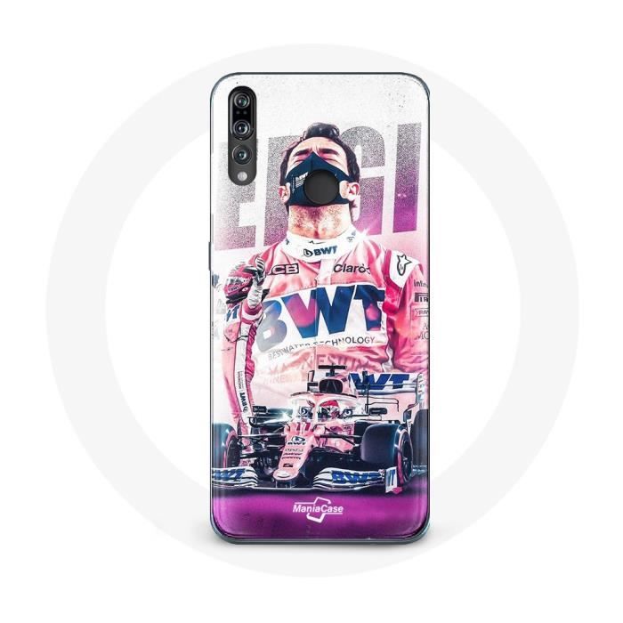 Coque pour Huawei p30 Formule 1 Sergio Pérez Pilote automobile de F1
